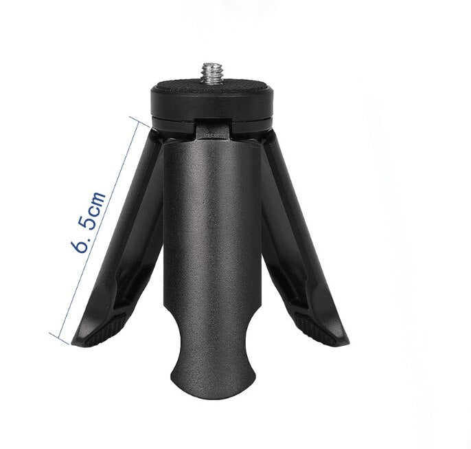Universal Mini Tripod Stand 1/4'' For Smartphone Action Camera Holder Monopod For iPhone/Samsumg/Xiaomi for Gopro 6 /DJI