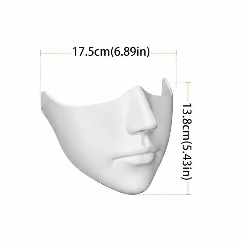 Fashion Hand Painted Half Face Mask Retro Antique Style Peking Opera Mask Cosplay Role Play Mask DIY Home Wall Decor Party Gift